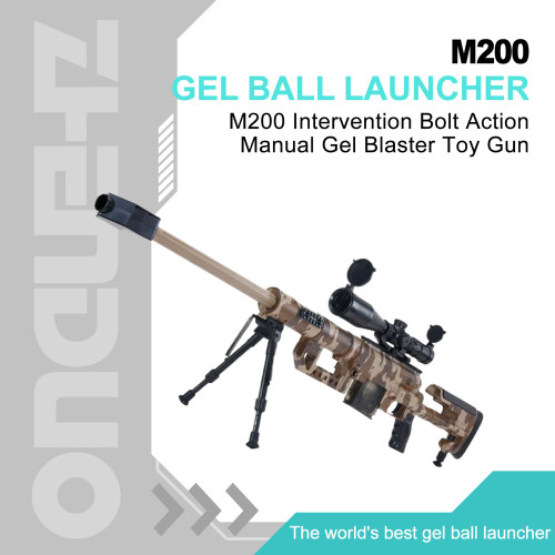 M200 Intervention Bolt Action Manual Gel Blaster Toy Gun