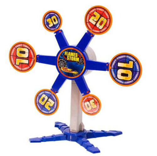 Electronic Rotating Spin Toy Blaster Target