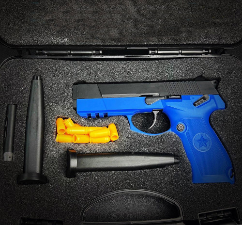 BlueStar 92G V4 Laser Shell Throwing Toy Gun