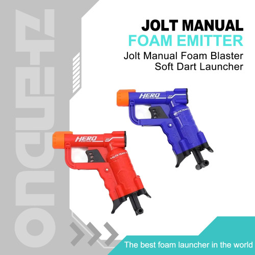 Jolt Manual Foam Blaster Soft Dart Launcher