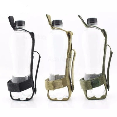Military fans outdoor  tactics adjustable water bottle sleeve