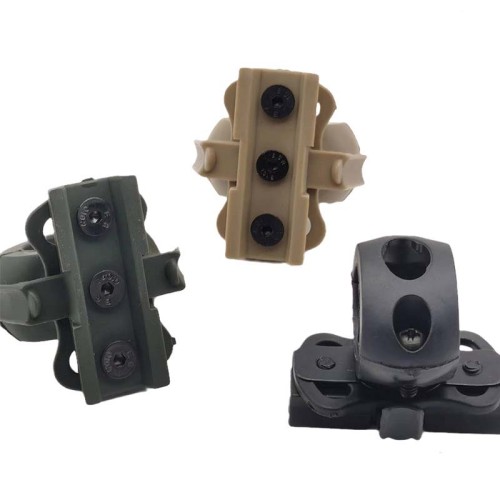 Portable Torch Flashlight Mount Bracket for MICH IBH Fast Helmet Rail