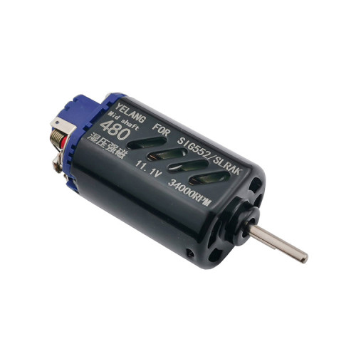 Mid Shaft 480 Motor 11.1v 34000rpm for LH SLR AK, SIG-552