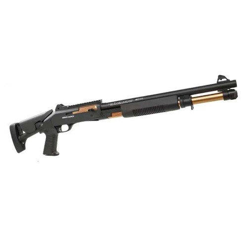 UDL Black XM1014 Shell Ejecting Shotgun Foam Blaster