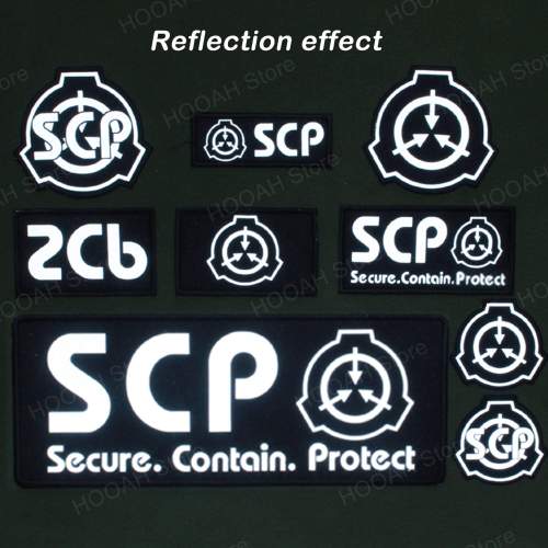 Special Containment Procedures Foundation Secure Contain Protect SCP Patches IR Badges Embroidery Applique