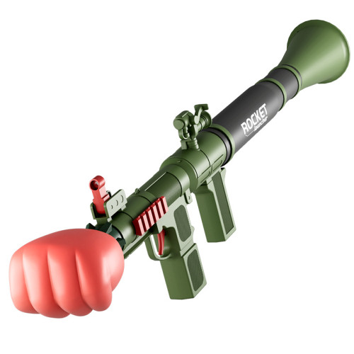 Plastic Fist Rocket Launcher Blaster Kids Toy