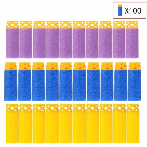 Worker Gen4 Stefan Short Darts 100pcs for Electric Foam Blaster