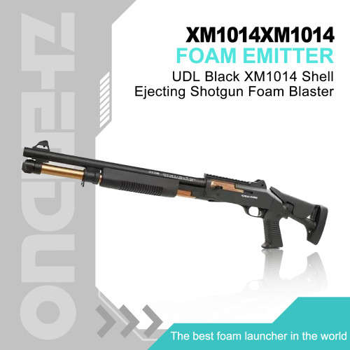UDL Black XM1014 Shell Ejecting Shotgun Foam Blaster