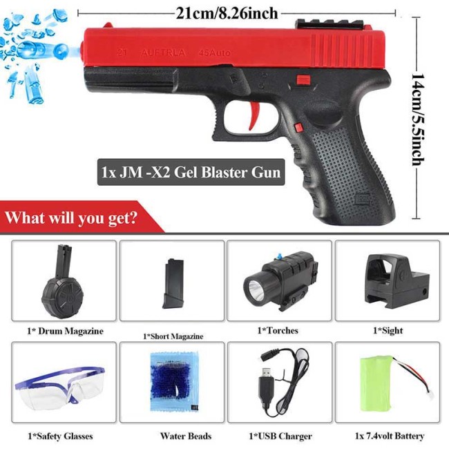 JinMing X-2 Glock Gel Blaster(US Stock)