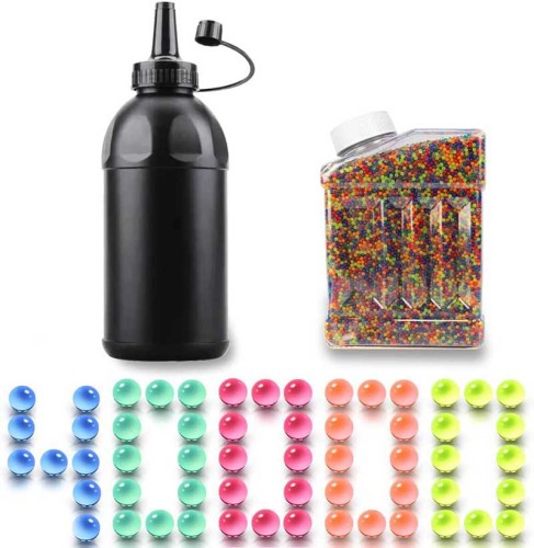Gel Ball Speed Loader Bottle with 7-8mm 40000 Gellets